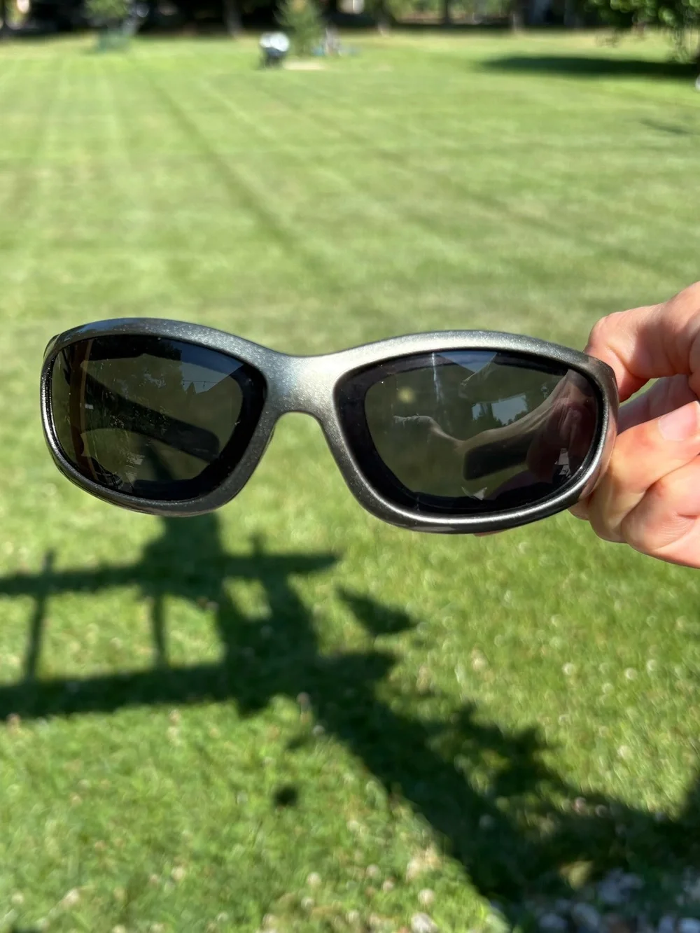 Men’s Harley Davidson sunglasses with Gasket- Sage Green Metallic